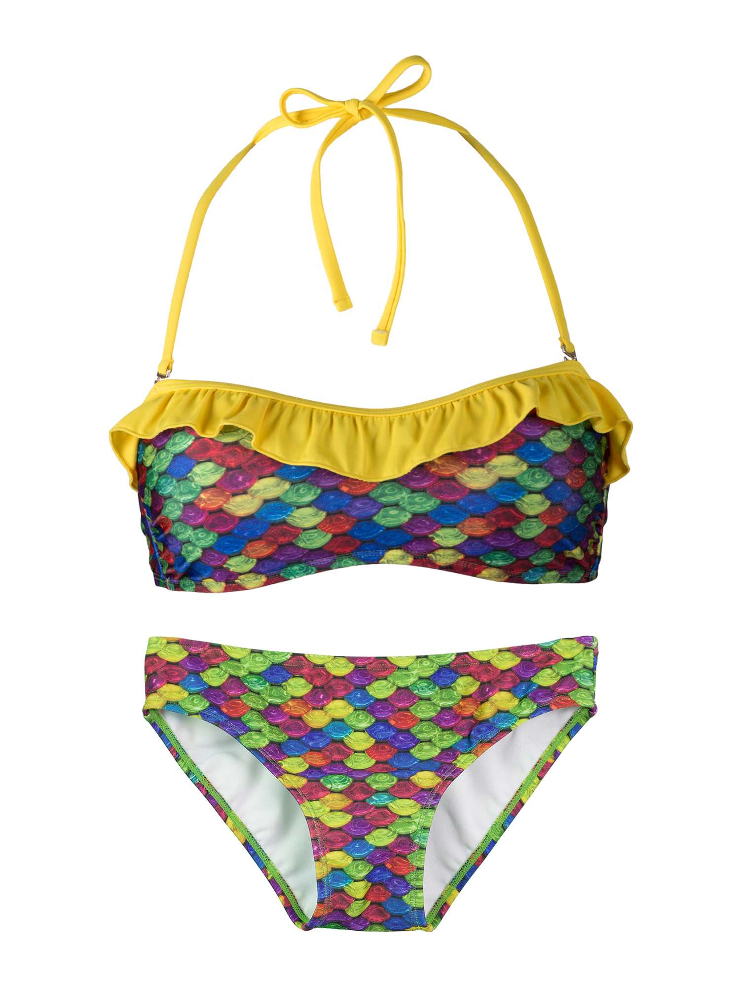 Womens Bandeau Bikini Set By Fin Fun Matches Fin Fun Mermaid Tails EBay