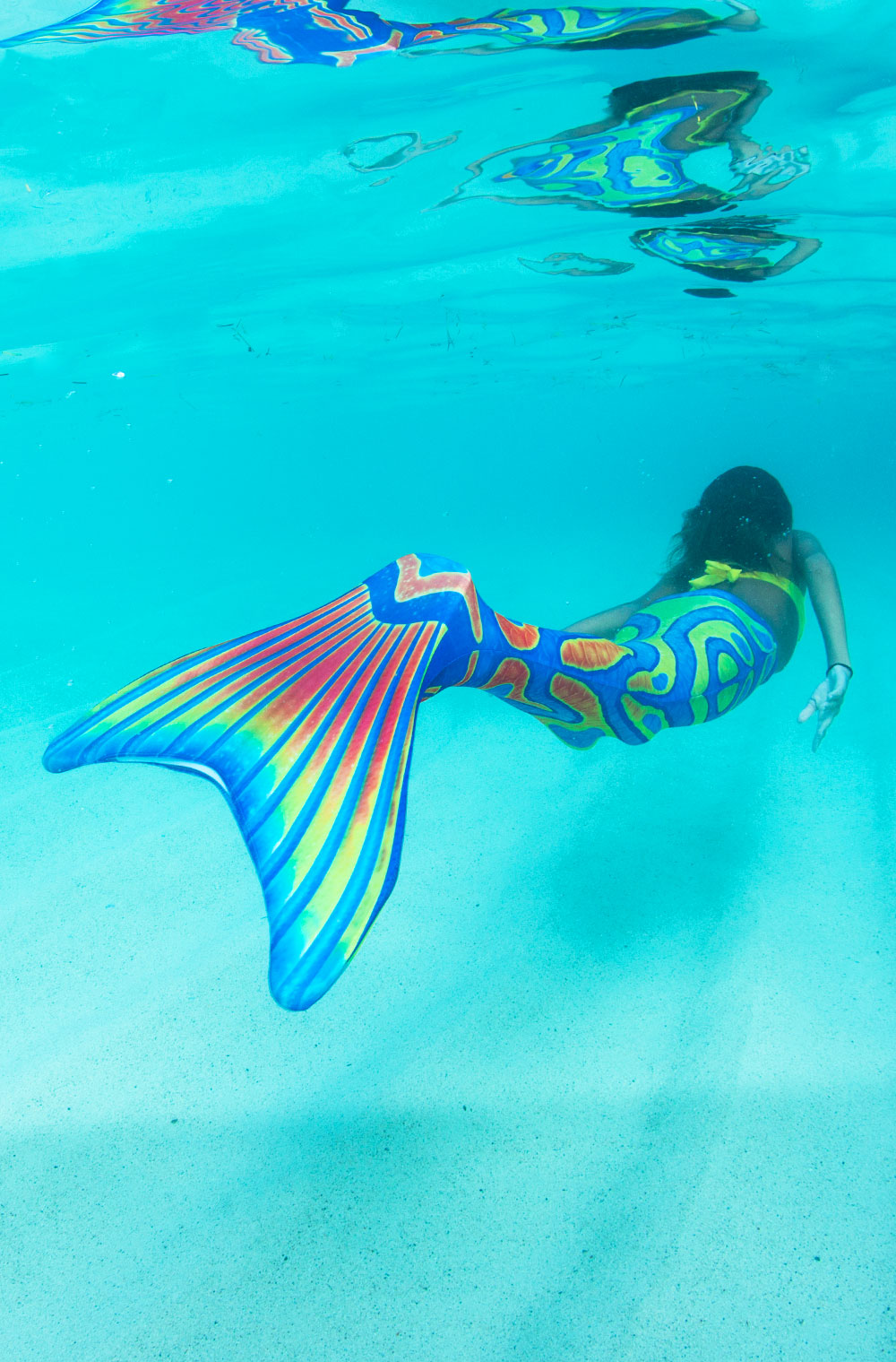 Kids Mermaid Tails for Swimming - Fin Fun Limited Edition - With ...