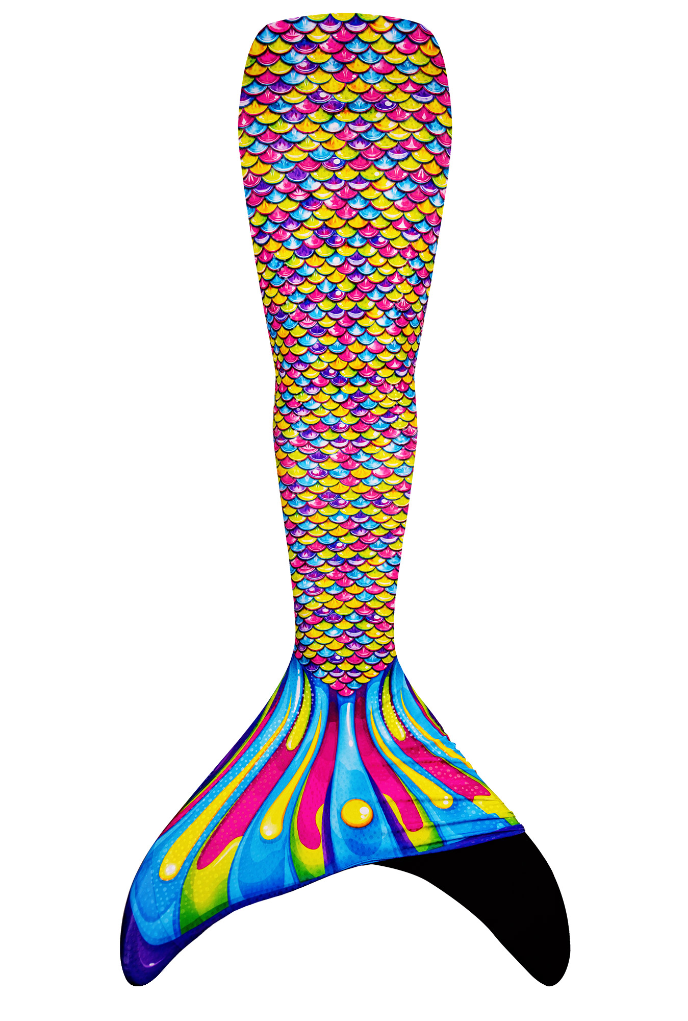 Kids Mermaid Tails for Swimming - Fin Fun Limited Edition - With ...