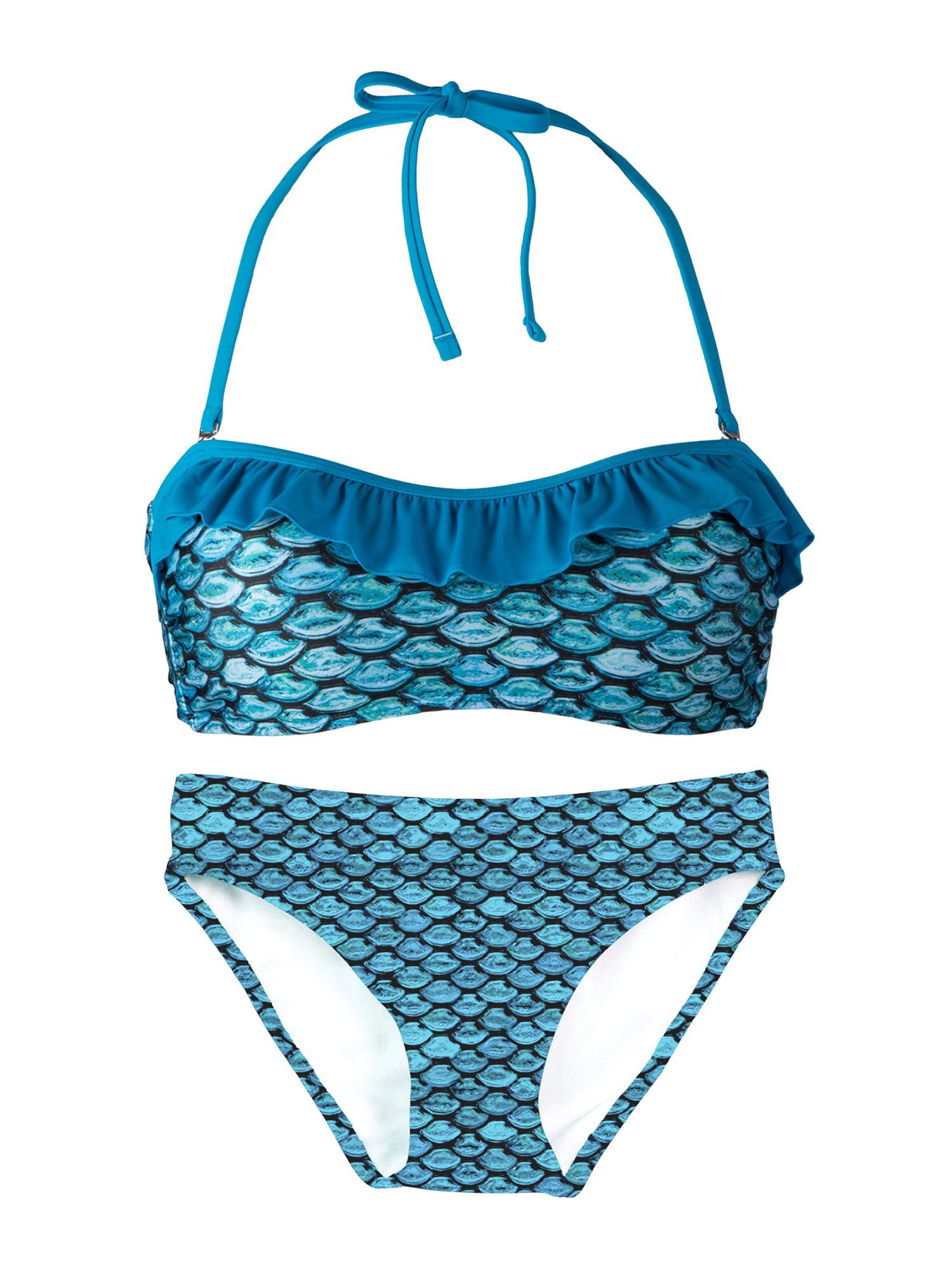 Womens Bandeau Bikini Set By Fin Fun Matches Fin Fun Mermaid Tails Ebay
