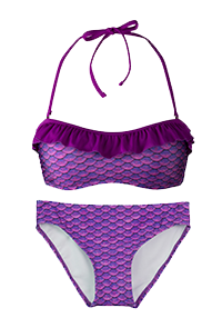 Jessi Mini Sarong - Purple - Mermaids Swimwear